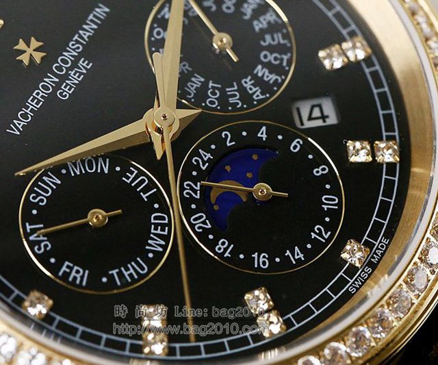 vacheron Constantin手錶 時尚潮流男款 江詩丹頓傳襲系列 江詩丹頓高端男表 江詩丹頓機械表  hds1735